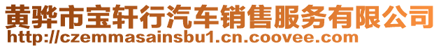 黃驊市寶軒行汽車銷售服務有限公司