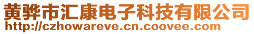 黄骅市汇康电子科技有限公司