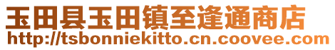 玉田县玉田镇至逢通商店