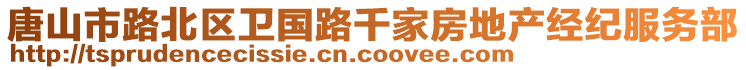 唐山市路北區(qū)衛(wèi)國路千家房地產(chǎn)經(jīng)紀(jì)服務(wù)部