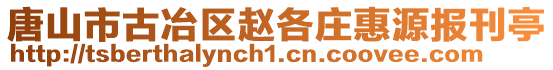 唐山市古冶区赵各庄惠源报刊亭