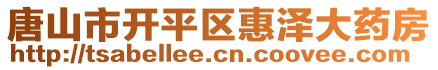 唐山市開(kāi)平區(qū)惠澤大藥房