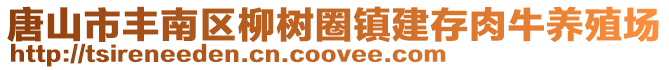 唐山市豐南區柳樹圈鎮建存肉牛養殖場