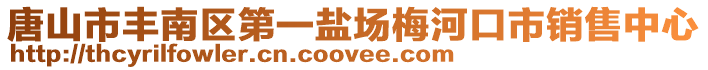 唐山市丰南区第一盐场梅河口市销售中心