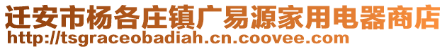 遷安市楊各莊鎮(zhèn)廣易源家用電器商店