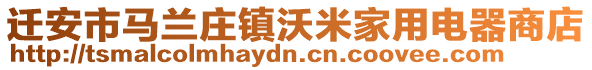 遷安市馬蘭莊鎮(zhèn)沃米家用電器商店