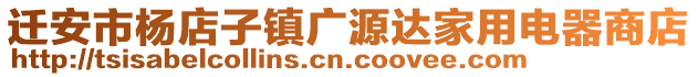 遷安市楊店子鎮(zhèn)廣源達(dá)家用電器商店