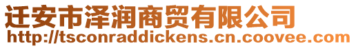 遷安市澤潤商貿有限公司