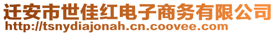 遷安市世佳紅電子商務有限公司