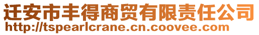 遷安市豐得商貿(mào)有限責(zé)任公司