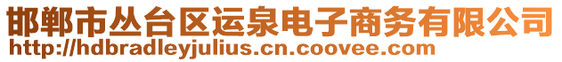 邯鄲市叢臺區(qū)運(yùn)泉電子商務(wù)有限公司