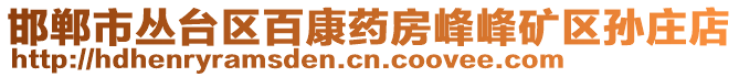 邯郸市丛台区百康药房峰峰矿区孙庄店