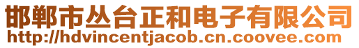 邯鄲市叢臺正和電子有限公司