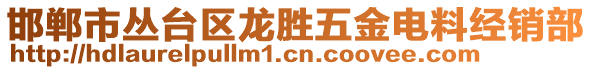 邯鄲市叢臺區龍勝五金電料經銷部