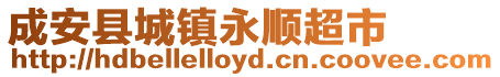 成安縣城鎮(zhèn)永順超市