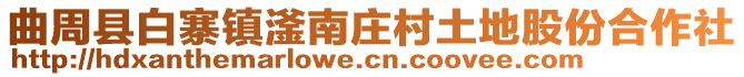 曲周县白寨镇滏南庄村土地股份合作社