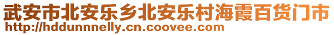 武安市北安樂鄉(xiāng)北安樂村海霞百貨門市