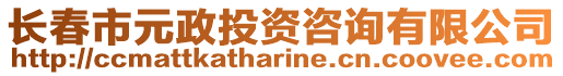 長春市元政投資咨詢有限公司