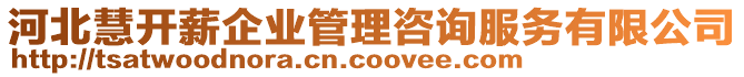 河北慧開薪企業(yè)管理咨詢服務有限公司