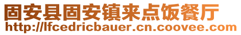 固安縣固安鎮(zhèn)來點飯餐廳