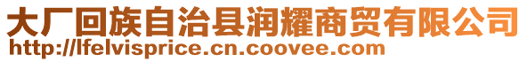 大廠回族自治縣潤耀商貿有限公司