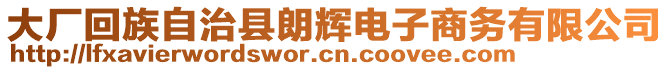 大廠回族自治縣朗輝電子商務(wù)有限公司