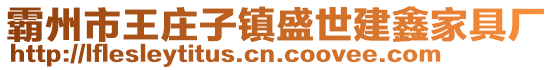 霸州市王莊子鎮盛世建鑫家具廠