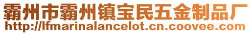 霸州市霸州鎮(zhèn)寶民五金制品廠