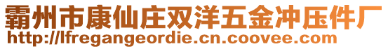 霸州市康仙莊雙洋五金沖壓件廠