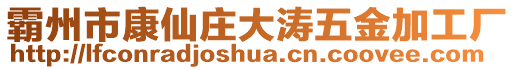 霸州市康仙莊大濤五金加工廠