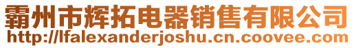 霸州市輝拓電器銷售有限公司