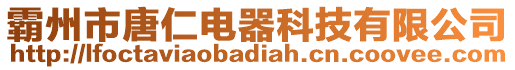 霸州市唐仁電器科技有限公司