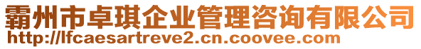 霸州市卓琪企業(yè)管理咨詢有限公司