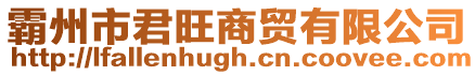 霸州市君旺商貿有限公司