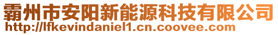 霸州市安陽新能源科技有限公司