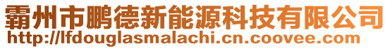 霸州市鵬德新能源科技有限公司