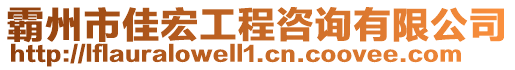 霸州市佳宏工程咨詢有限公司