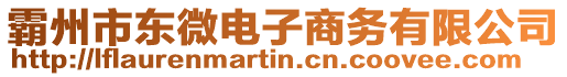 霸州市東微電子商務(wù)有限公司