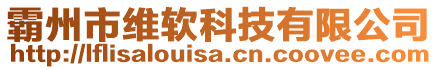 霸州市維軟科技有限公司