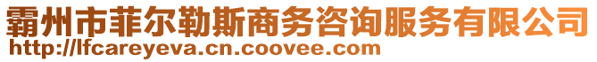 霸州市菲爾勒斯商務(wù)咨詢服務(wù)有限公司