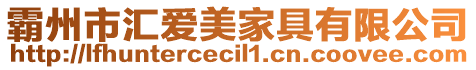 霸州市匯愛美家具有限公司