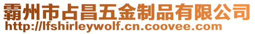 霸州市占昌五金制品有限公司