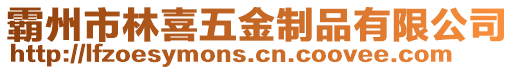 霸州市林喜五金制品有限公司