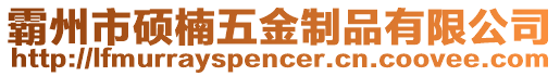 霸州市碩楠五金制品有限公司