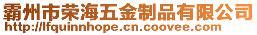 霸州市榮海五金制品有限公司
