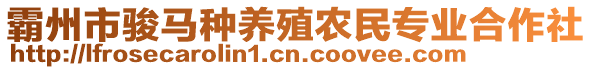 霸州市駿馬種養殖農民專業合作社