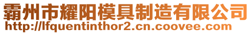 霸州市耀陽模具制造有限公司