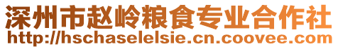 深州市趙嶺糧食專業合作社