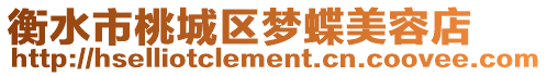 衡水市桃城區(qū)夢(mèng)蝶美容店