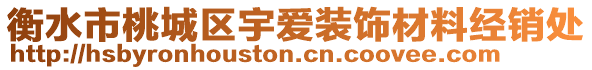 衡水市桃城區宇愛裝飾材料經銷處